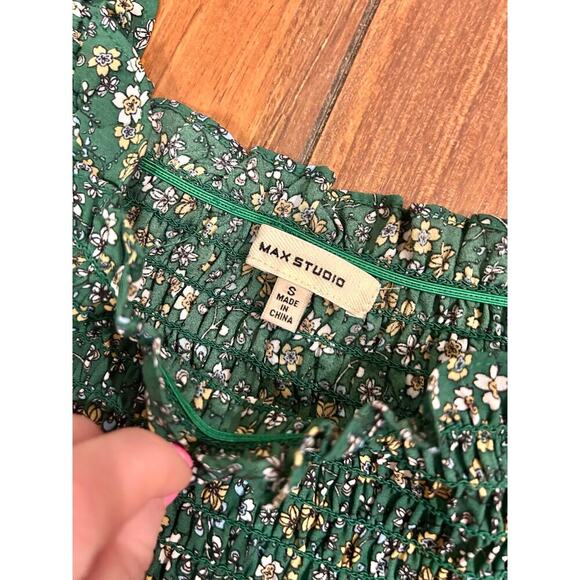 Max Studio Floral Shirt size Small - Picture 4 of 7